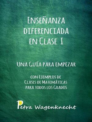 cover image of Enseñanza diferenciada en clase I